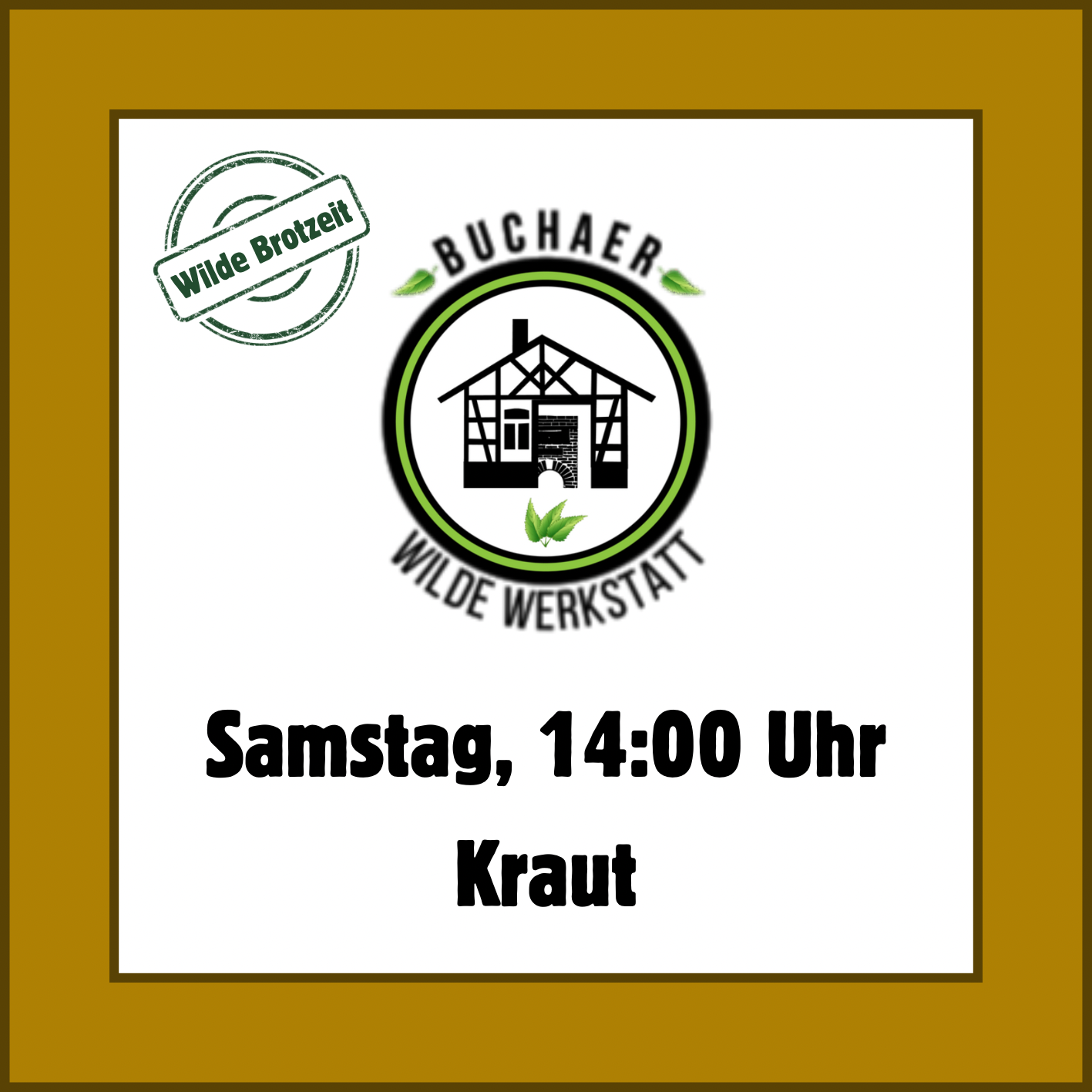Brotzeit-Ticket (Samstag Kraut)